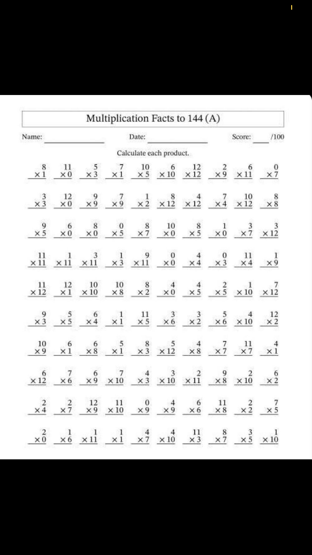 레딧에 올라온 1분 암산력 테스트 | 인스티즈