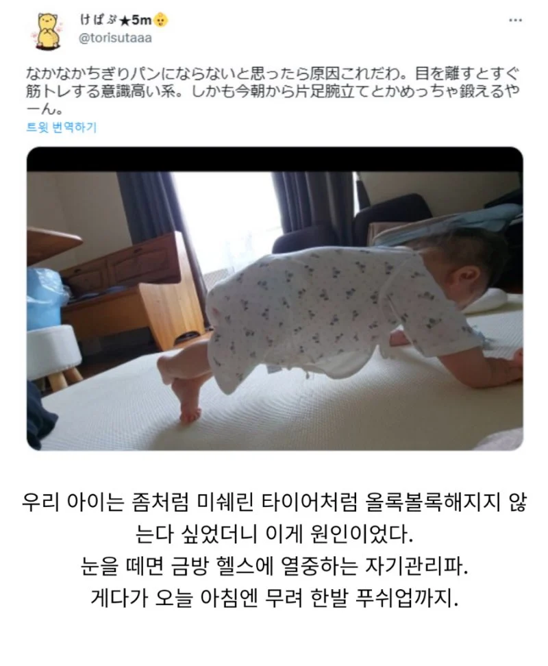아기가 살찌지 않았던 이유 | 인스티즈