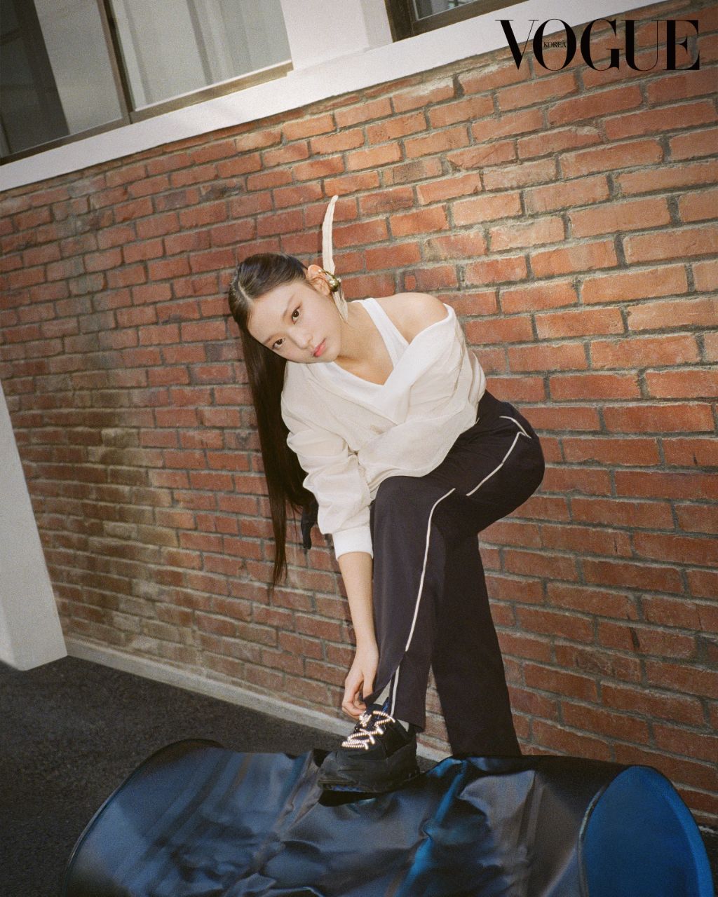뉴진스 X 나이키 보그 디지털 커버 화보 | 인스티즈
