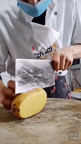 이렇게 칼질해서 성공하면 백만원 한다vs안한다 | 인스티즈