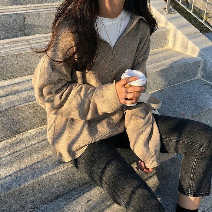 가을/겨울에만 볼 수 있는 여자들 특유의 내추럴한 분위기 코디 모음 | 인스티즈