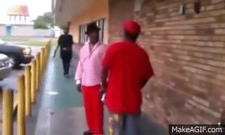 길거리 싸움.gif | 인스티즈