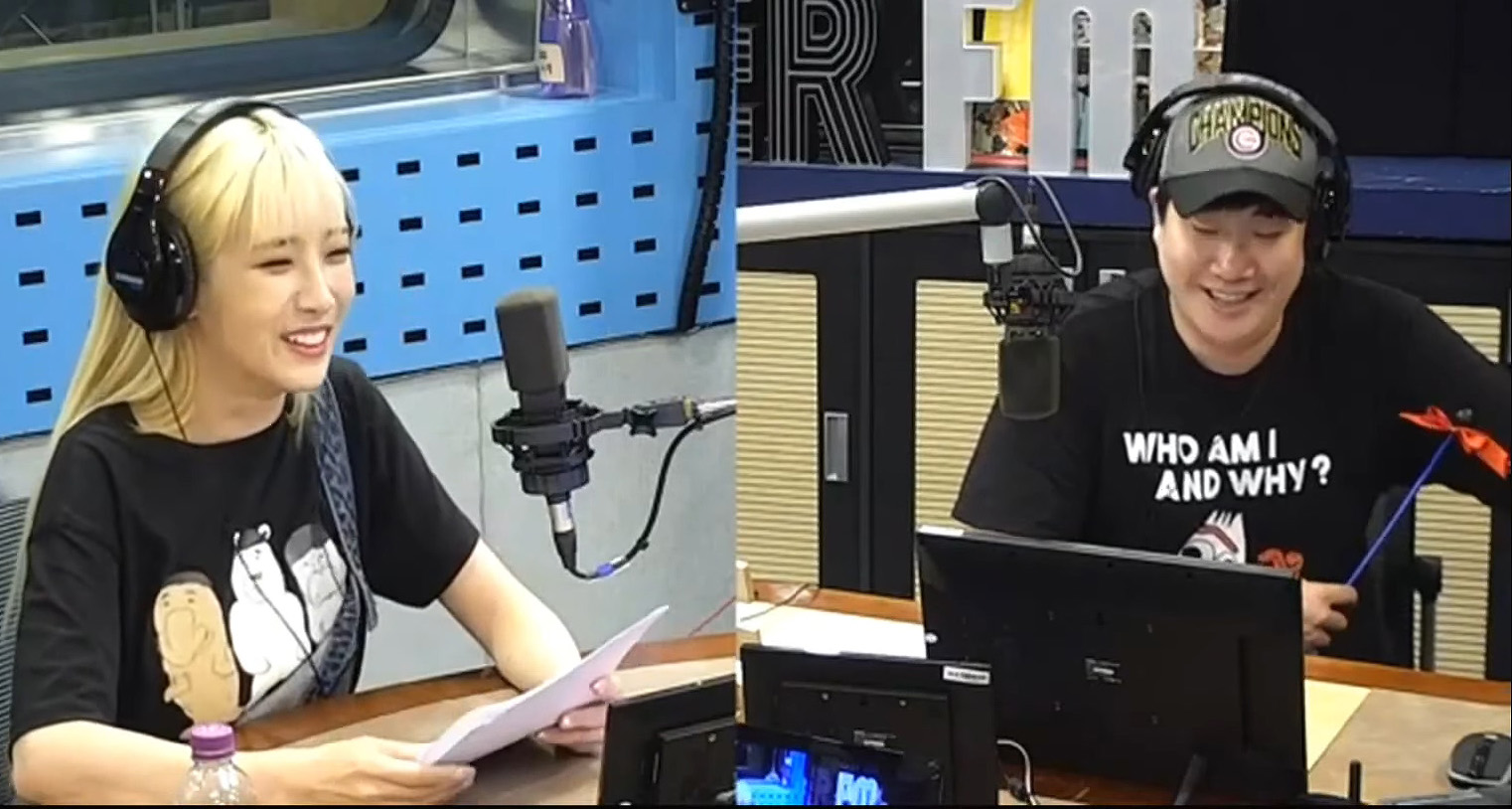 배텐 첫 생방송에서 역대급 대참사를 기록한 러블리즈 지애(부제 : 포크의 복수) | 인스티즈