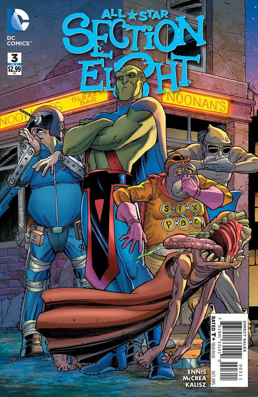 DC코믹스의 가장 괴상한 히어로팀 '섹션8' | 인스티즈