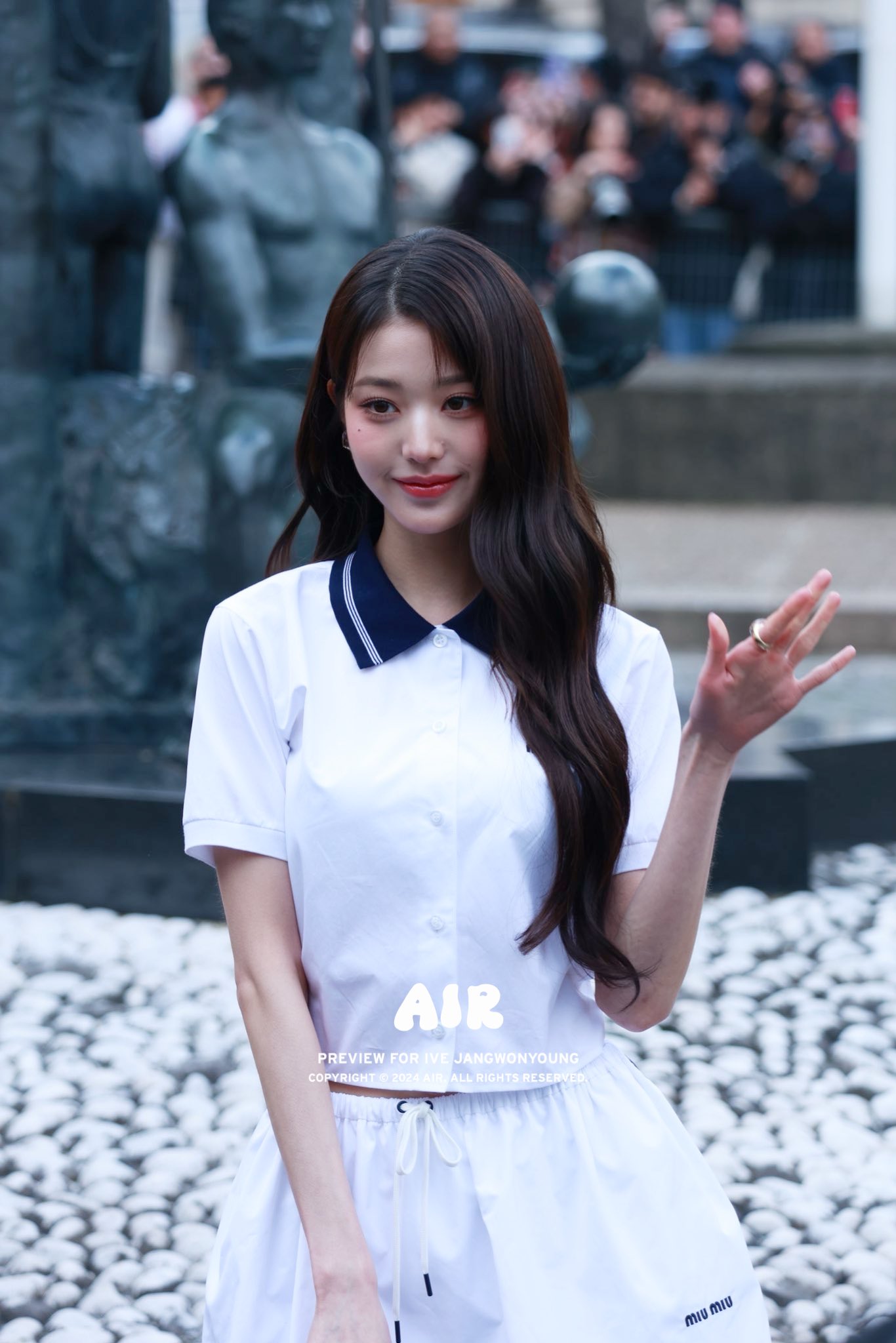오늘자 파리패션위크 미우미우쇼 아이브 장원영 | 인스티즈