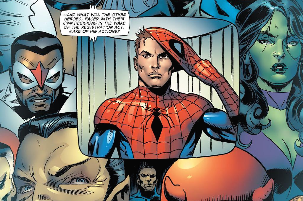 마블 코믹스) 스파이더맨 시점에서 보는 시빌워 | 인스티즈