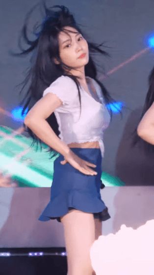 은근히 이쁜 다이아 주은.gif | 인스티즈