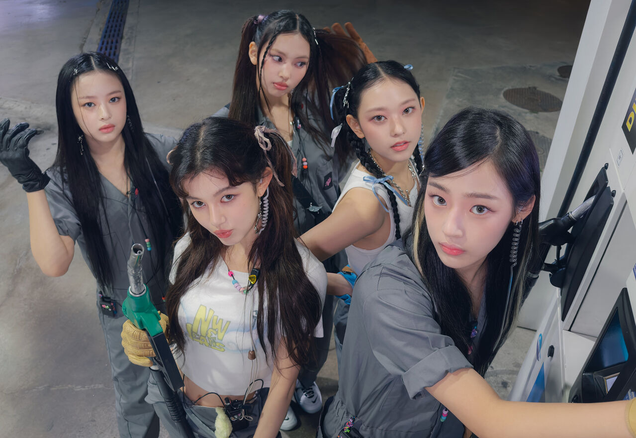 방금 공개된 NJZ(뉴진스) 신곡 PIT STOP 무대.JPG | 인스티즈