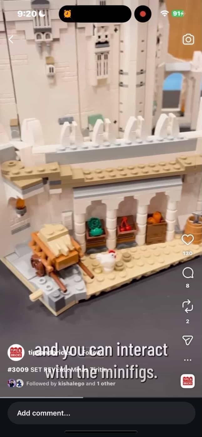 레고 - 반지의 제왕 미나스 티리스 실수로 유출.jpg | 인스티즈