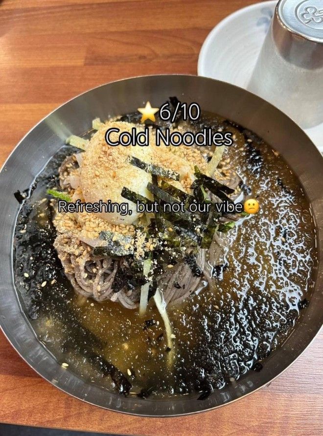 외국인커플이 점수 매긴 한국음식 | 인스티즈