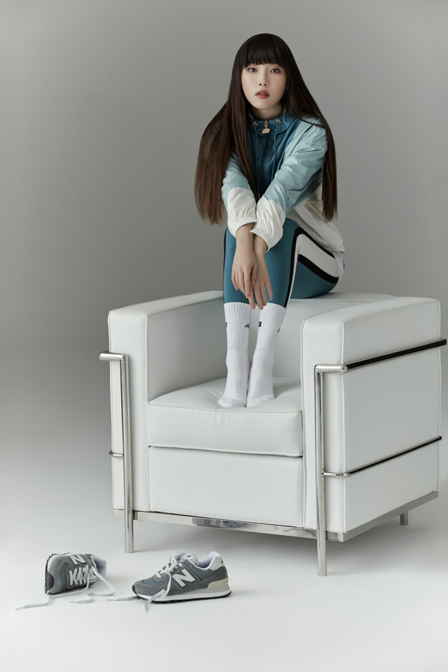 아이유 뉴발란스 레깅스 | 인스티즈