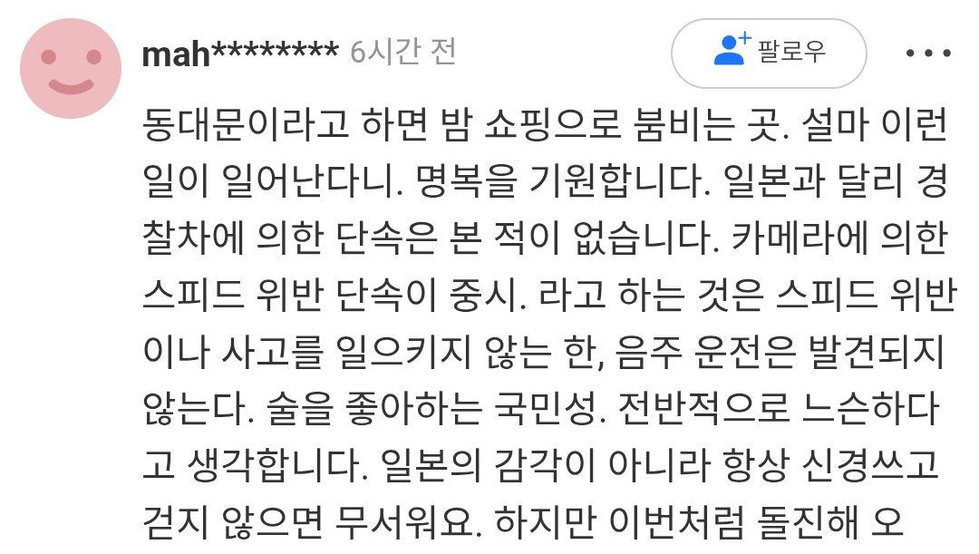 일본인 음주운전 사망사고 일본 댓글 반응 | 인스티즈