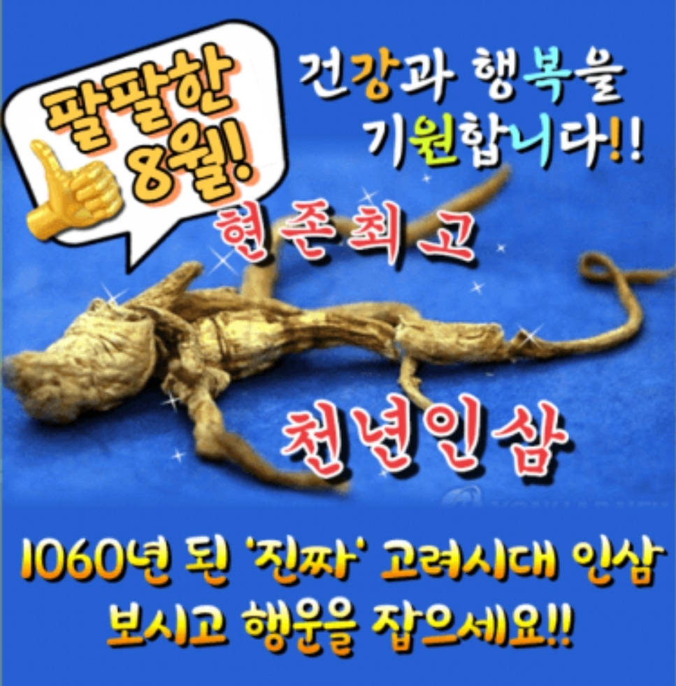 천년인삼 이미지