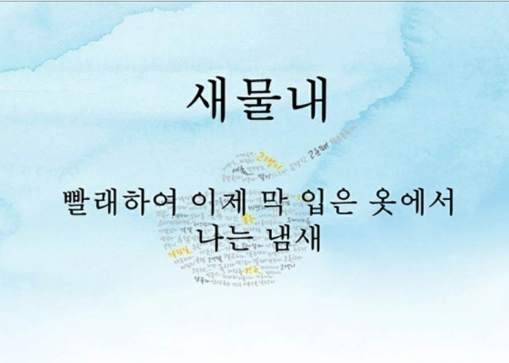 새물내 이미지