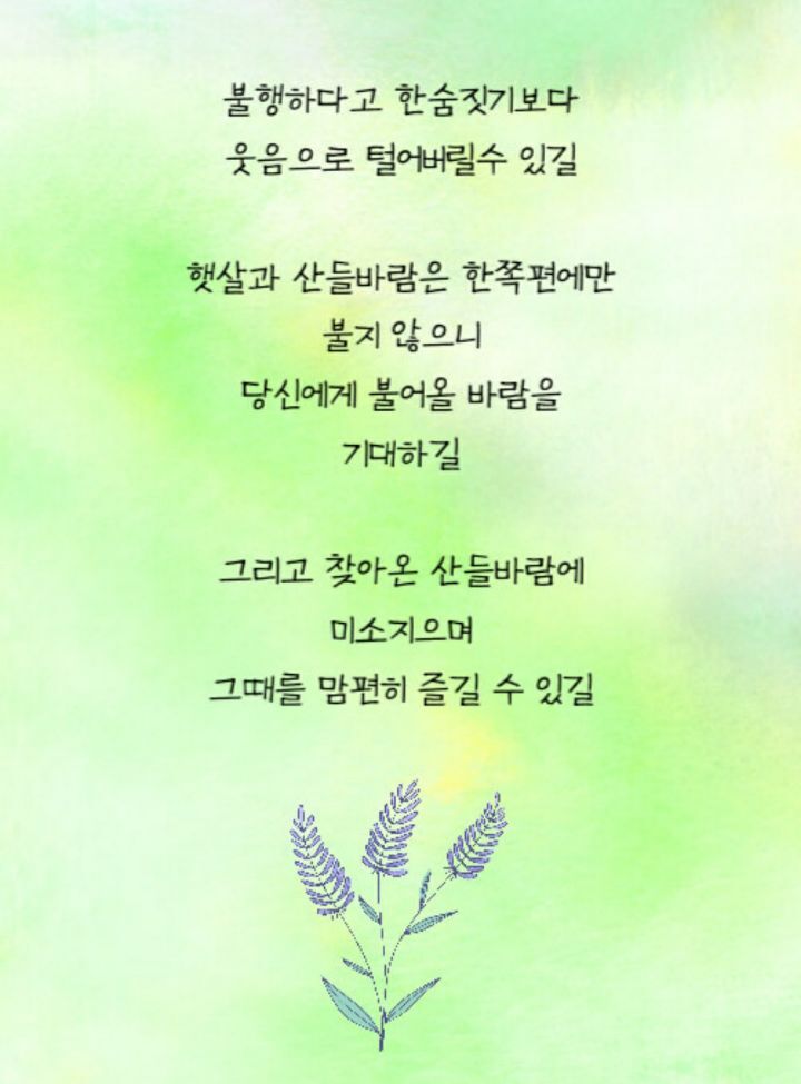 산들바람 이미지