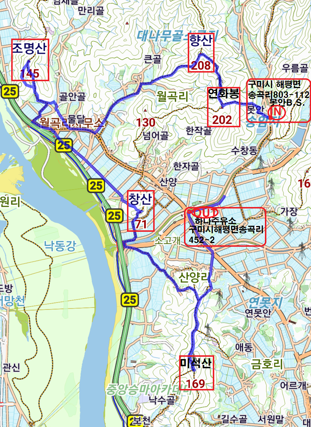 향산주유소 이미지