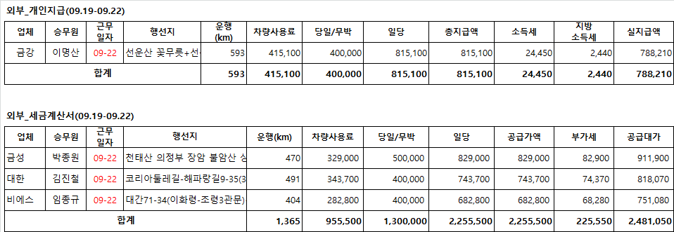 금성여행사 이미지