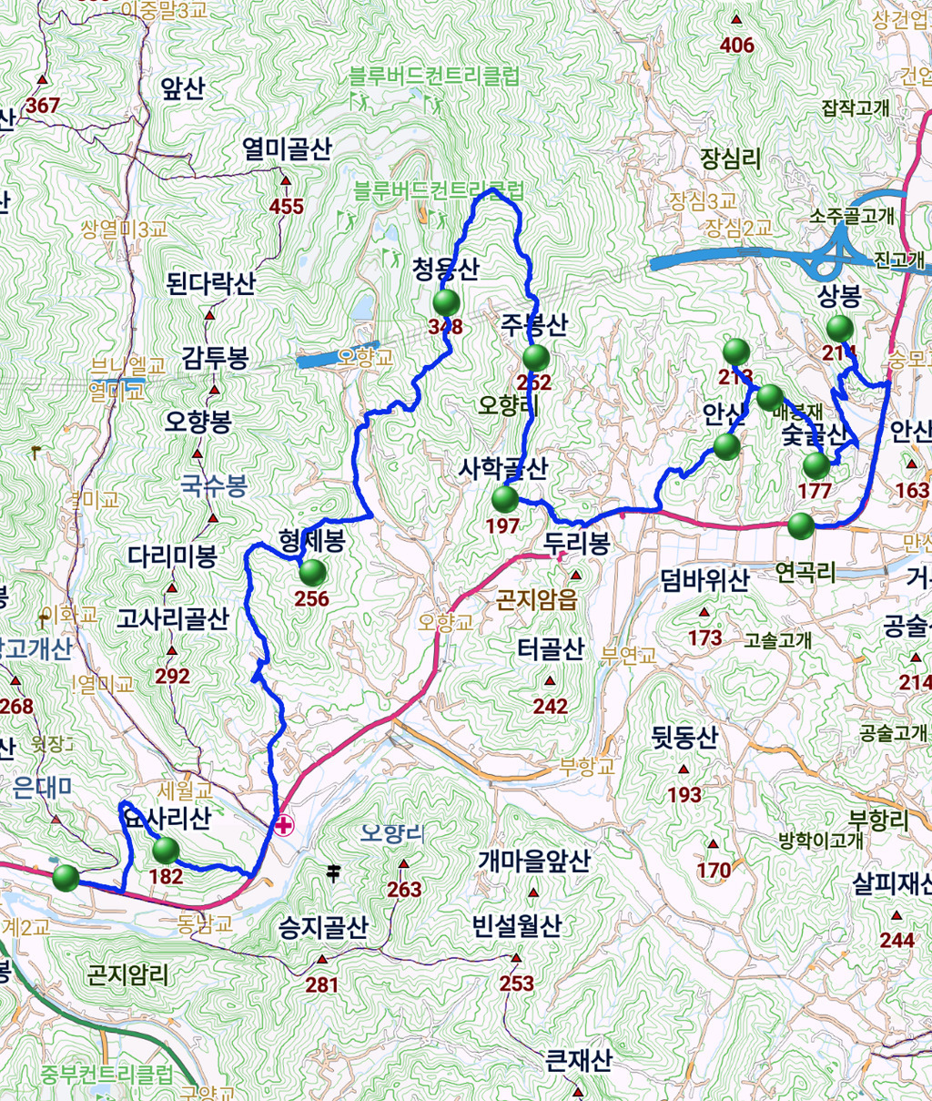 주봉산 이미지