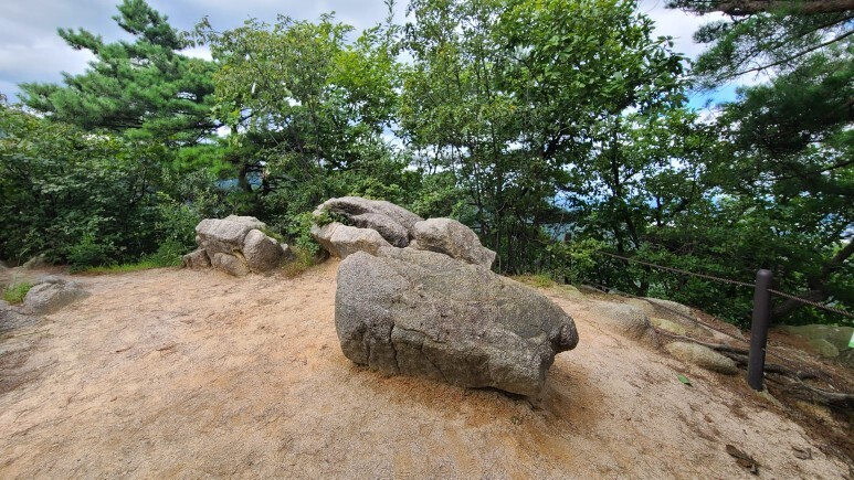 형제봉 정상 전망 이미지