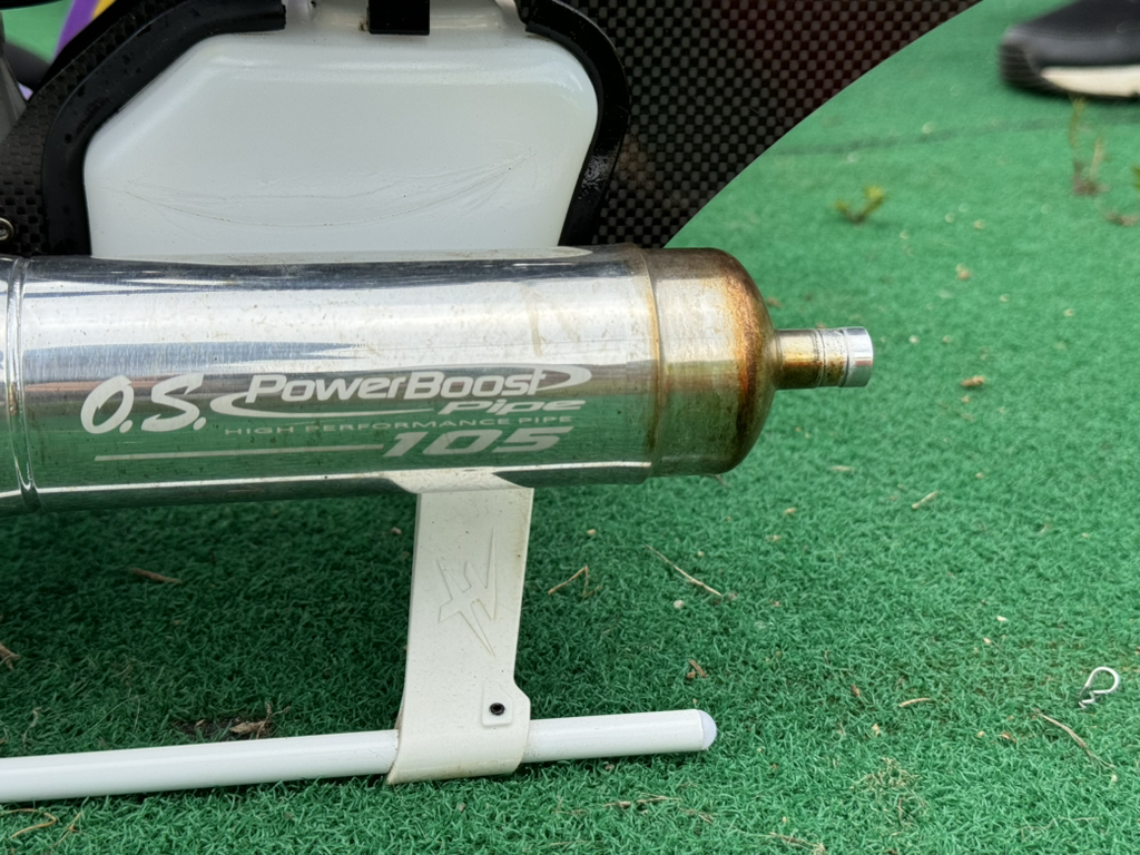 105HZ-R, Powerboost 105 파이프 포함 - 중고장터 엔진/거버너관련 - 전동헬기