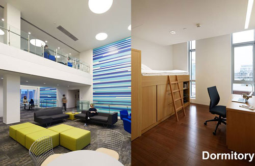 듀크쿤산대학교 기숙사