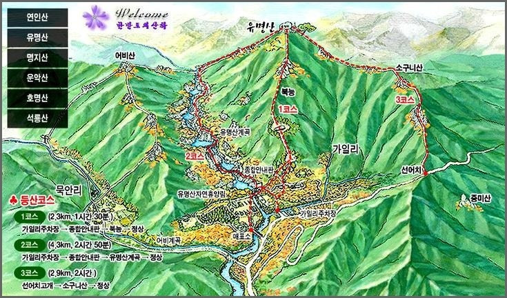 유명산 이미지
