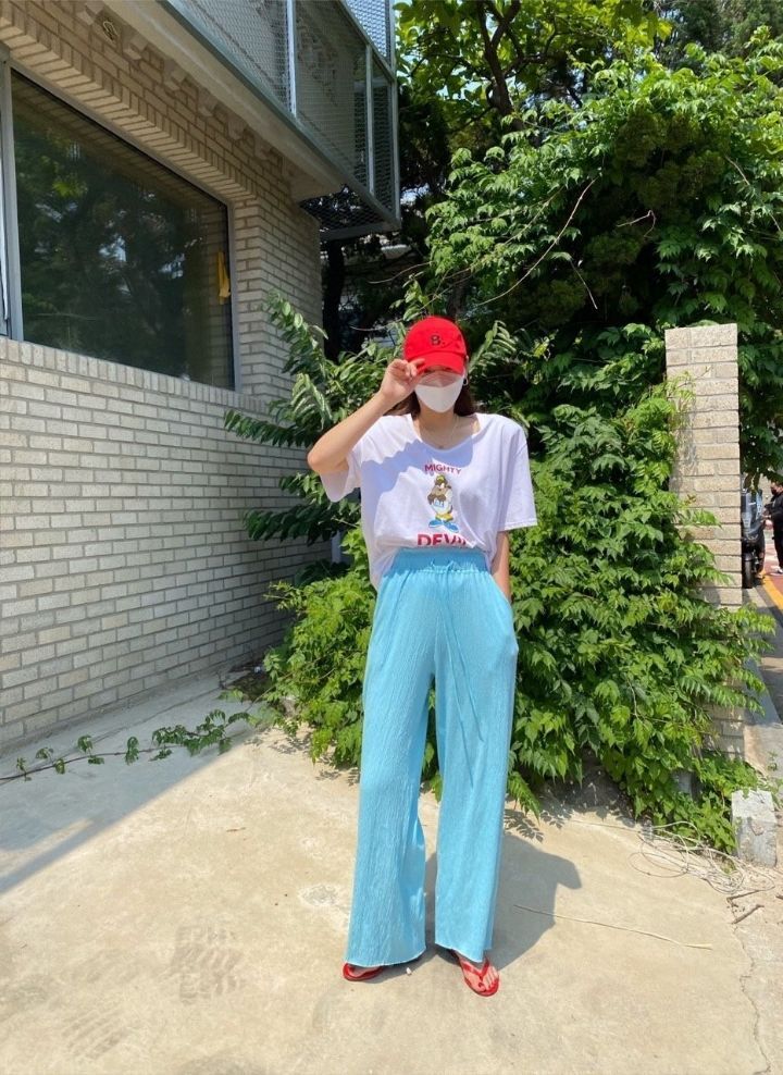통바지 이미지