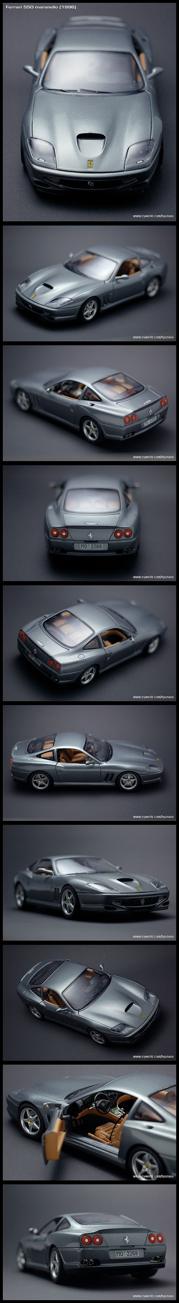 1 18 Bburago 1996 Ferrari 550 Maranello