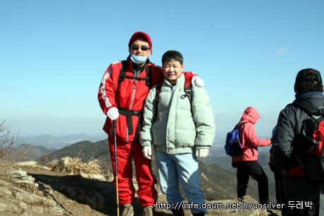 석문봉 정상에서.....