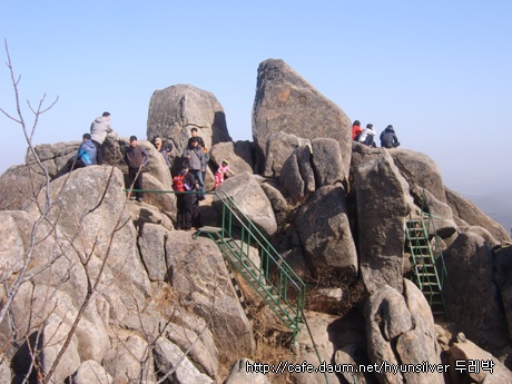 팔봉산 정상