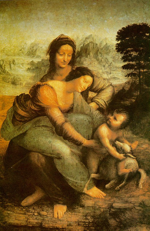 聖안나와 聖母子와 어린양 