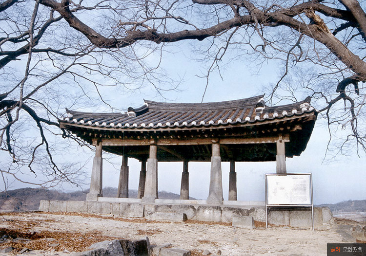 연미정 문화재 사진