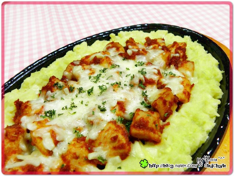고구마치즈불닭