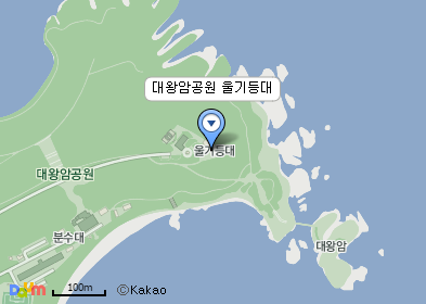 울기등대 지도
