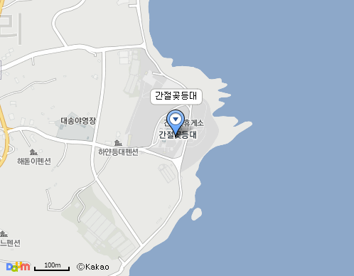 간절곶등대 지도