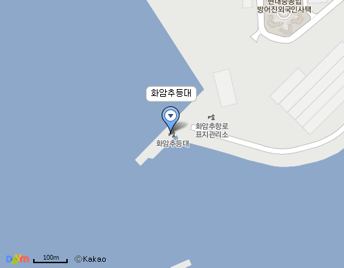 화암추등대 지도