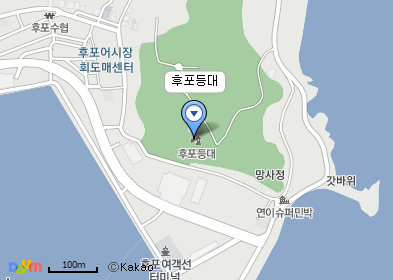 후포등대 지도
