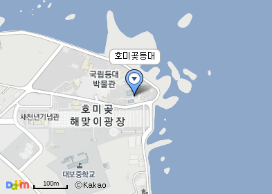 호미곶등대 지도