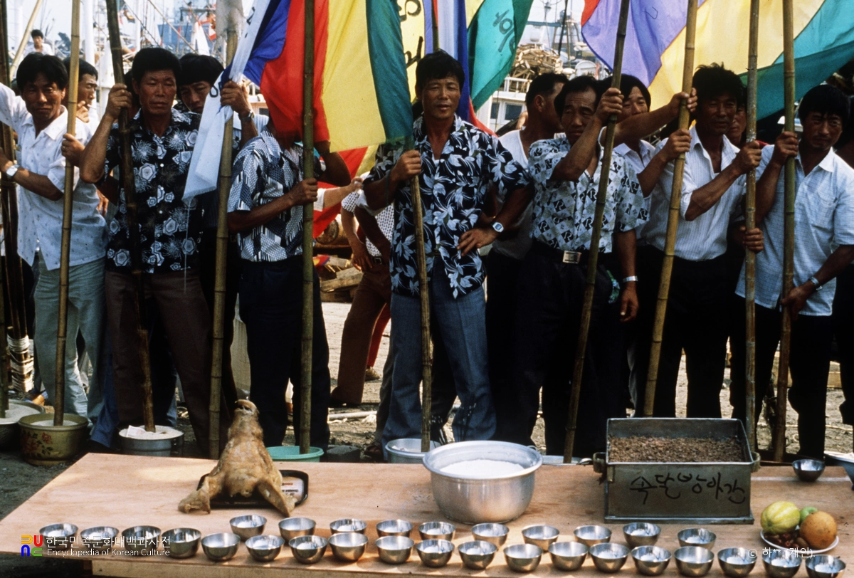 서해안 배연신굿 / 뱃기 내림