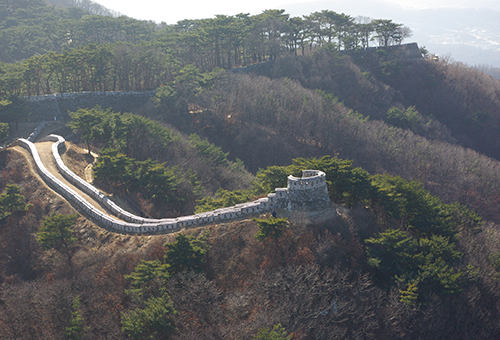 남한산성 연주봉 옹성
