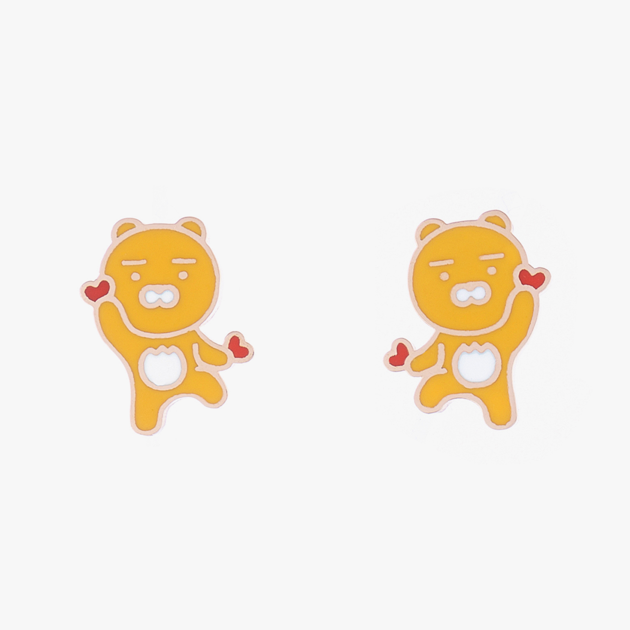 Kaokao Friends Emoticon Earring Ryan