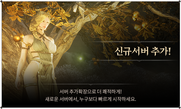 신규 서버 오픈