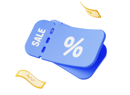 쿠폰 돈 그래픽