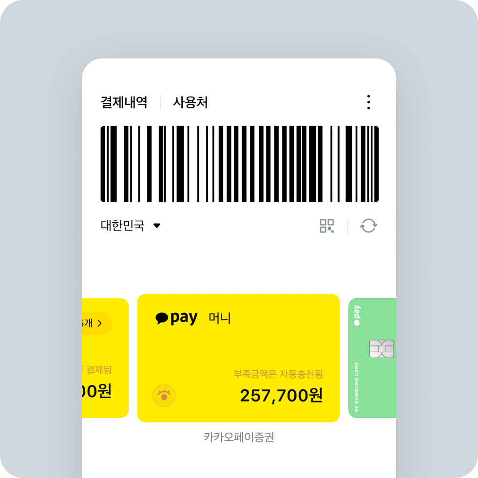 결제 화면 이미지