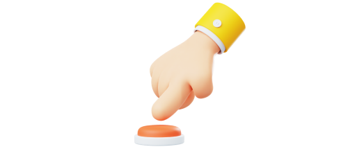 버튼 손 일러스트