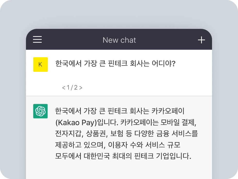 chatGPT_채팅 화면