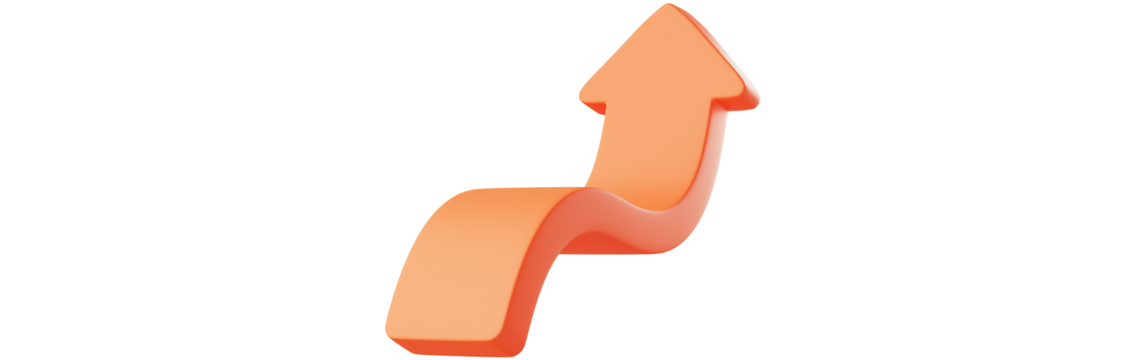 상승 화살표 일러스트