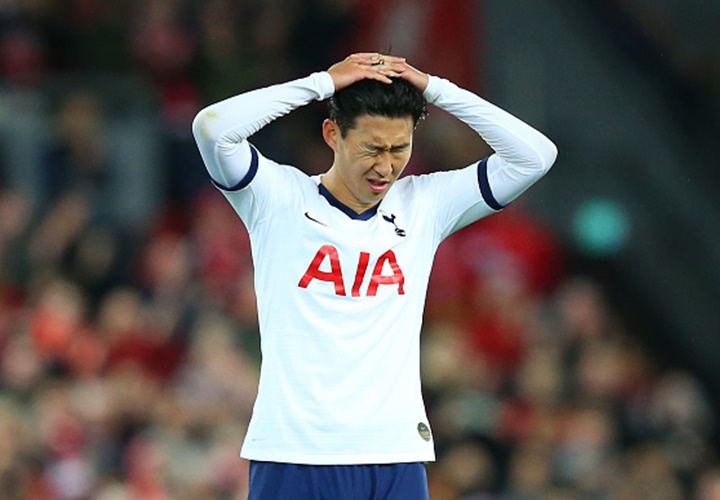 리버풀과의 경기가 끝난 후 팬들에게 사과하는 손흥민 (영상) 1boon