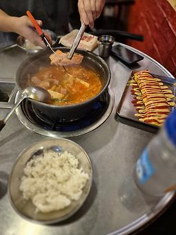 백채김치찌개 계산점 2