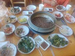 산수정능이버섯백숙 5